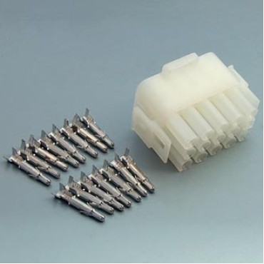 Разъем герметичный без провода на 15 контактов, комплект